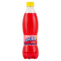 Aquell Khula Raspberry Soft Drink - 6 X 500 Ml