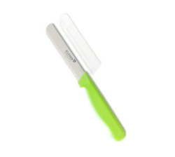 Ava Sandwich Spreader With Serrated Blade 10CM - Lime
