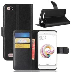 Tuff-Luv Xiaomi Redmi 5A Classic Wallet Card And Phone Holder - Black