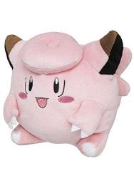 Japan VideoGames Sanei Pokemon All Star Collection Clefairy Stuffed Plush Toy 5