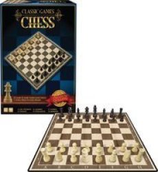 Ambassador Classic Games Wooden Chess Set