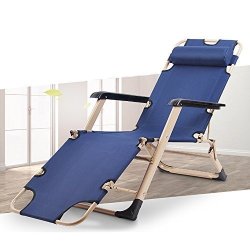 Colortree Adjustable Chaise Lounge Chair Recliner Portable Folding
