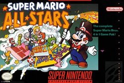 Pyramid America Super Mario All Stars Super Nintendo Nes Game Series Box Art Yoshi Luigi Princess Poster 12X18 Inch