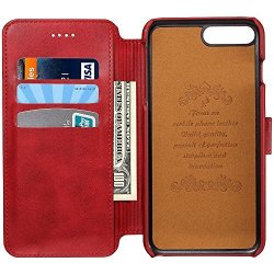 Leather Wallet Phone Case With Flap Cover Stand View Case For Iphone 6 6S IPHONE 6 PLUS 6S Plus iphone 7 7 Plus