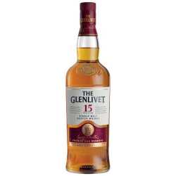 Glenlivet 15YR Single Malt Scotch Whisky 750ML - 6