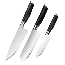 Lifespace Classic Japanese Chef Knife Set In A Gift Box - Petty Santoku & Chef
