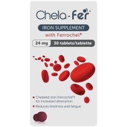 Chela-Fer Iron Supplement 30 Tablets