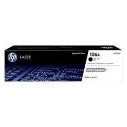 Samsung Toners Hp 106A Black Laserjet Toner For Laser 107 MFP 135 137 Page Yield 1000 - W1106A