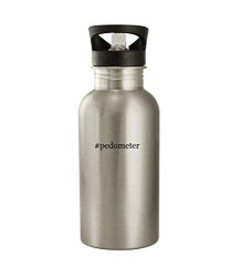Pedometer - 20OZ Stainless Steel Water Bottle Silver