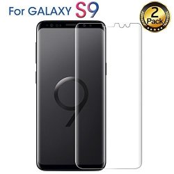 Amovo Protector For Galaxy S9 2PACK Self-healing Samsung Galaxy S9 Protector Tpu Soft Film Scratch Free Full Coverage Screen Protector For Samsung S9 2PACK S9