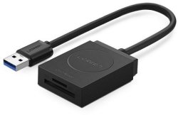 UGreen Dual Slot USB Card Reader USB 3.0 0.15M Black