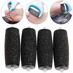 Elever 2PCS Velvet Smooth Express Pedi Foot File Replacement Roller Head Refills 2 Pieces