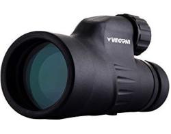 Wingspan Optics Explorer High Powered 12X50 Monocular. Bright And Clear. Single Hand Focus. Waterproof. Fog Proof. For Bird Watching Or Watching Wildlife. Daytime Use.
