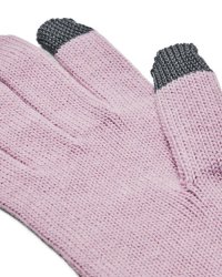 Women's Ua Around Town Gloves - Mauve Pink L xl