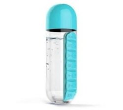 With Pill Holder Blue