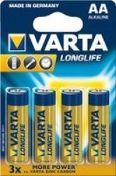 Varta Aa Longlife Batteries - 4 Pack