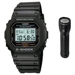 Casio G-shock DW-5600E-1VDF Digital Watch Bundle