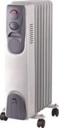 Goldair 7 Fin Oil Radiator Heater in Cream