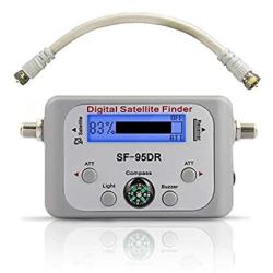 Electronix Express Ex Digital Satellite Finder Meter For Directv - SF-95DR Backlit Plug And Play