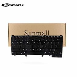 Sunmall Us Layout Replacement Keyboard Without Backlit Compatible With Dell Latitude E5420 E5430 E6220 E6320 E6330 E6420 E6430 E6440 Series Without Pointer Stick