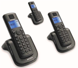 Bell Cordless Telephone Air-03 - Trio - 3 Cordless Dect Phones