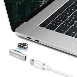 Magnetic USB C Adapter Type C Connector USB 3.1 10 Gb s Pd 100W Quick Charge - 4 K @ 60 Hz High Resolution