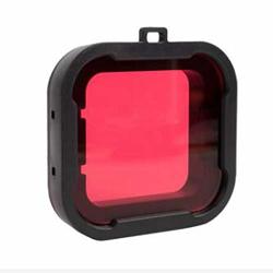 Hitommy Xiaomi Yi 4K Accessories Under Water Dive Lens Filter For Xiaomi Yi 2 4K Actioncamera - Red