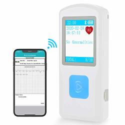 Portable Ecg ekg Monitor For Home Health Care Use Compatible With 1BYONE Health App PC Software Compatible With Both Windows & Mac