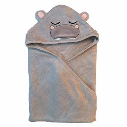 Bamboo Hooded Baby Towel - Softest Hooded Bath Towel With Bear Ears For Babie Toddler Infant - Ultra Absorbent And Hypoallergenic Natural Baby Towel
