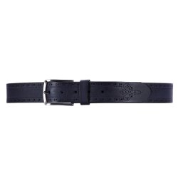 Jekyll & Hide Sydney Navy Leather Belt - Small
