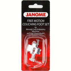 Free Motion Couching Foot Set 202110006 For Janome Sewing Machines