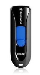Transcend Jetflash 790 Flash Drive 64GB USB 3.0 Black And Blue