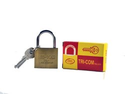 Padlock Brass 38MM Abs Com