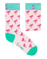 Sexy Socks Flamingos 8-11