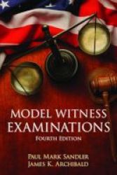Model Witness Examinations Paperback 4th