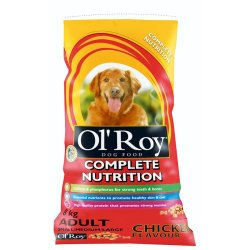 OL ROY - All Adult Dog Food Chicken 8KG