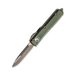 Microtech Ultratech Bronzed Apocalyptic Drop Point Blade- 121-13APOD