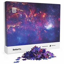 Milky Way Puzzle For Adults - 1000 Pieces - Explore The Stars With This Difficult 1000 Piece Puzzle Of Outer Space A Vibrant Galaxy