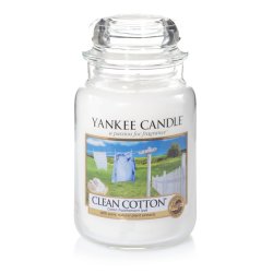Yankee Candle Clean Cotton Lrg