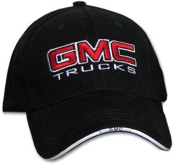 Gmc Trucks Cap - Fine Embroidered Classic Hat Solid Black
