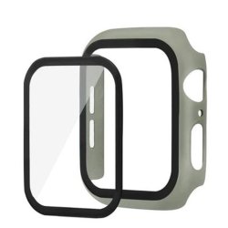 Apple Watch Bumper Case With Tempered Glass Screen Protector Mint 38MM