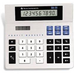 Texas Instruments Ba20 10 Digit Desktop Calculator
