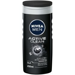 Nivea Active Clean Shower Gel body Wash 250ML