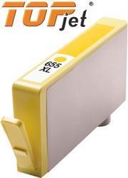 Topjet TJ-655Y Generic Replacement Ink Cartridge For Hp 655XL CZ112AE - Yellow
