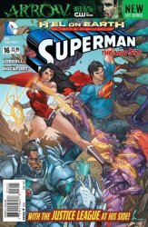 Superman Issue 16 Guest-starring The Justice League The Man Of Steel Leads Wonder Woman Batman