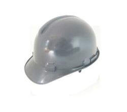 Cap Safety Peak Grey Lined