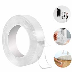 Reusable Nano Adhesive Tape, Nano Tape, Traceless Washable Adhesive Tape,  Multifunctional Traceless Double Sided