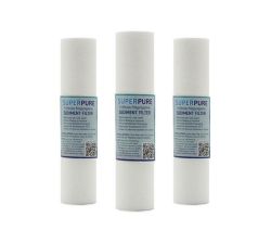 10 Inch Sediment Water Filter Replacement Cartridge 3-PACK