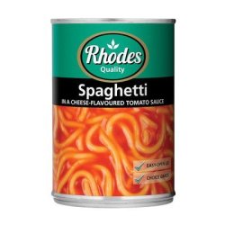 Rhodes Spaghetti In Tomato Sauce 410G