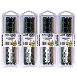 A-tech 16GB RAM Kit For Dell Optiplex 9010 7900 7010 990 980 790 Mt dt sff - 4 X 4GB DDR3 1333MHZ PC3-10600 Non-ecc Dimm Memory Upgrade
